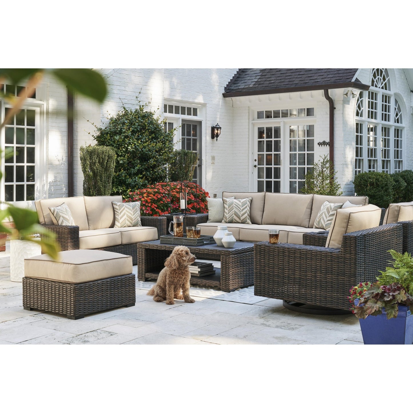 Signature Design by Ashley Coastline Bay P784 - 838 Sofa with Cushion - American Furniture of Slidell