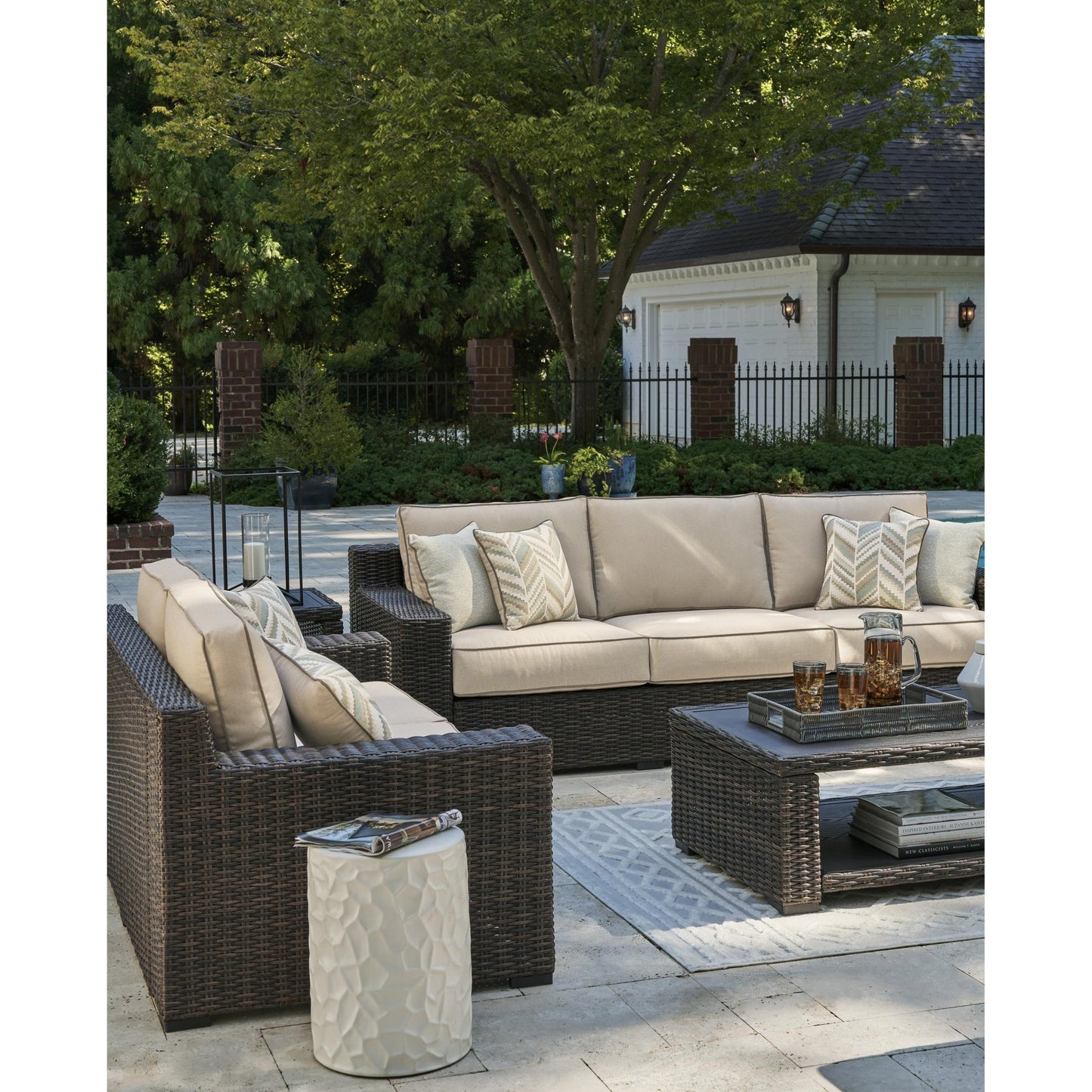 Signature Design by Ashley Coastline Bay P784 - 838 Sofa with Cushion - American Furniture of Slidell