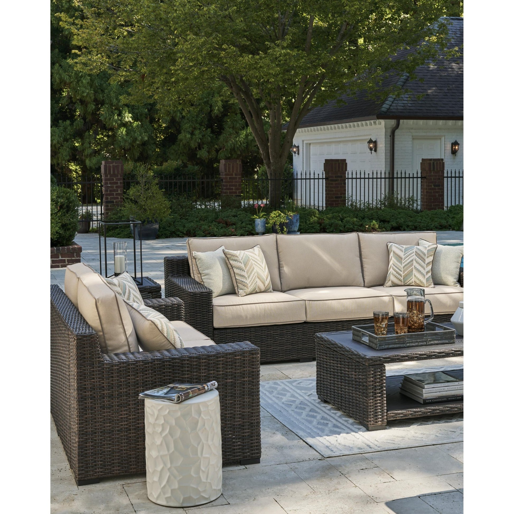 Signature Design by Ashley Coastline Bay P784 - 838 Sofa with Cushion - American Furniture of Slidell