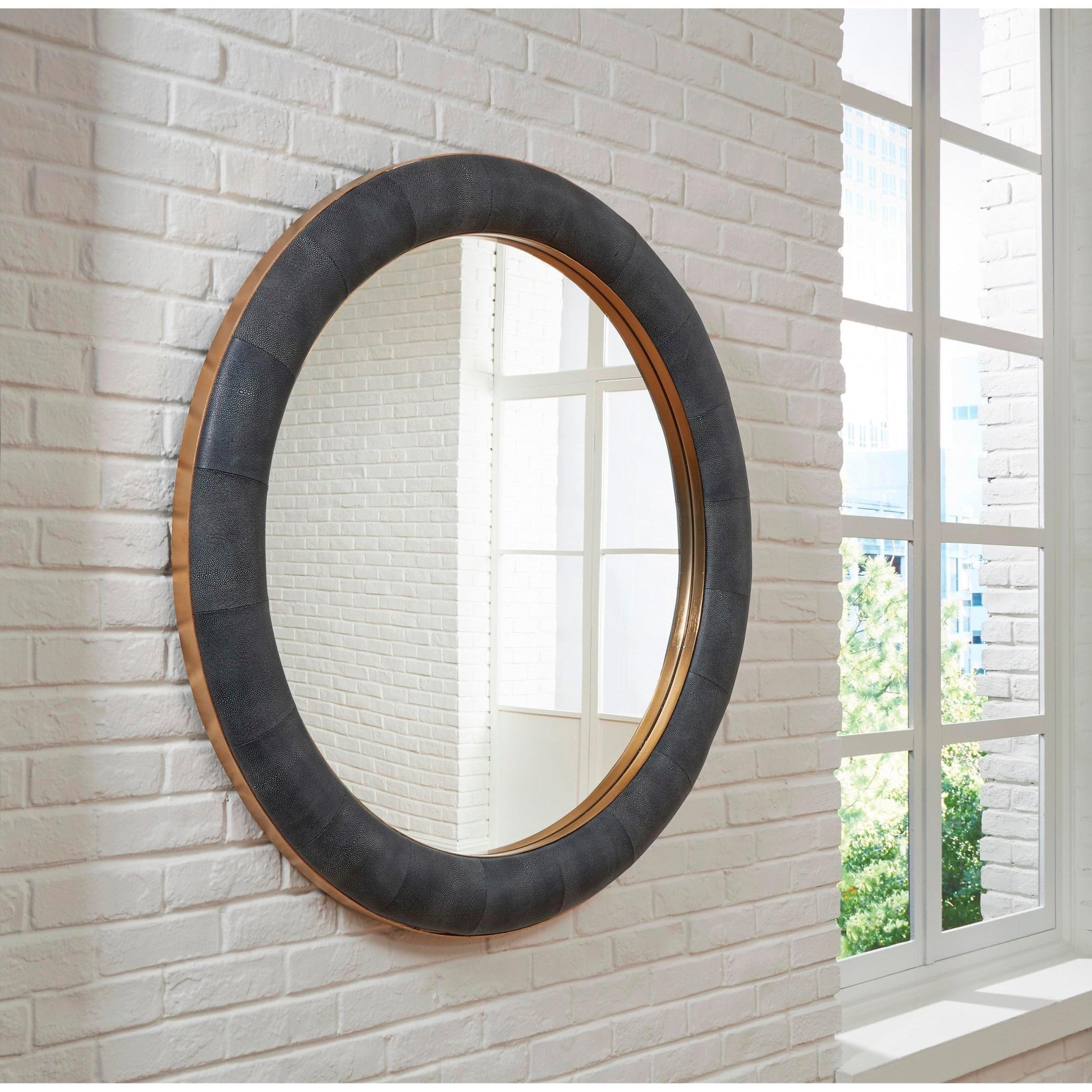 Signature Design by Ashley Corinsworth Wall Mirror A8010456 - American Furniture of Slidell