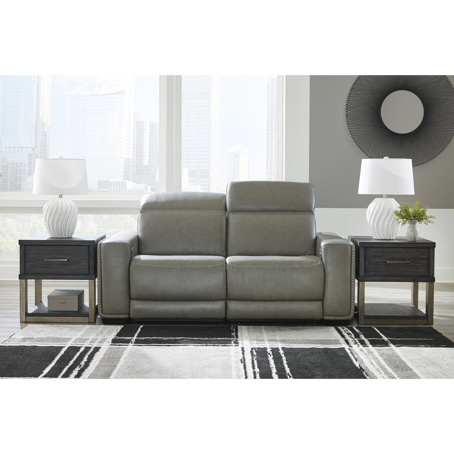 Signature Design by Ashley Correze U94202S10 2 pc Power Reclining Sectional - American Furniture of Slidell