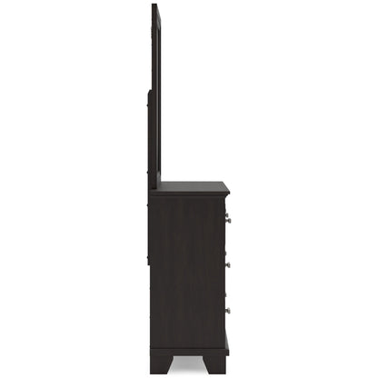 Signature Design by Ashley Covetown B441B1 Dresser and Mirror - American Furniture of Slidell