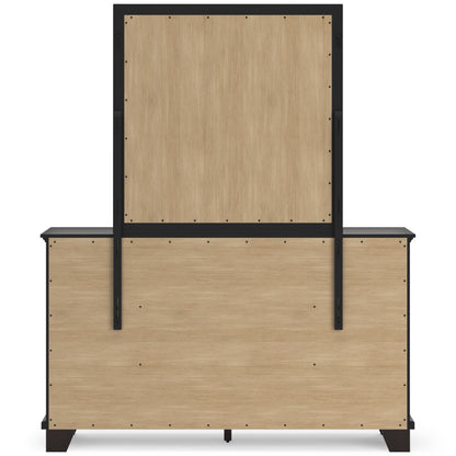 Signature Design by Ashley Covetown B441B1 Dresser and Mirror - American Furniture of Slidell