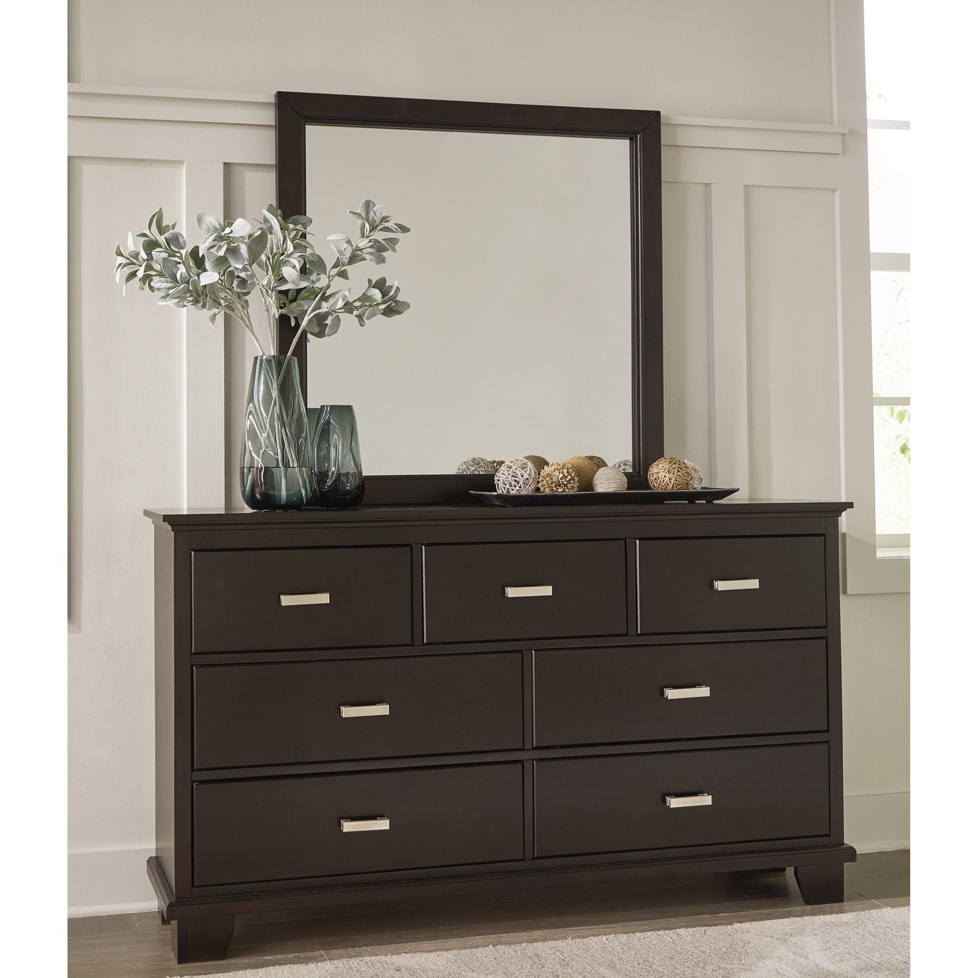 Signature Design by Ashley Covetown B441B1 Dresser and Mirror - American Furniture of Slidell
