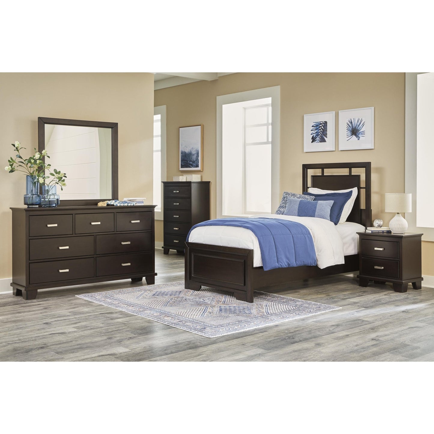 Signature Design by Ashley Covetown B441B1 Dresser and Mirror - American Furniture of Slidell