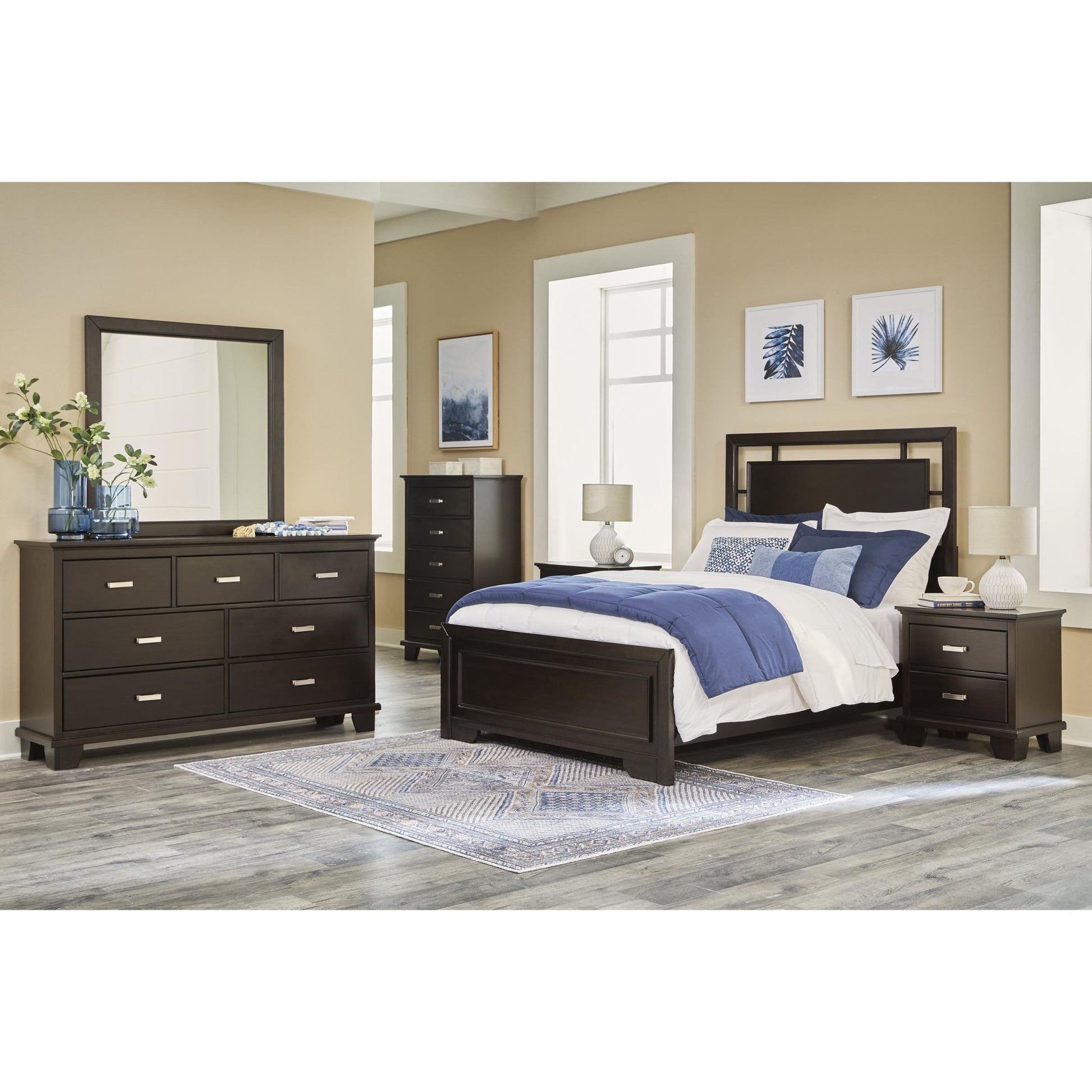 Signature Design by Ashley Covetown B441B1 Dresser and Mirror - American Furniture of Slidell