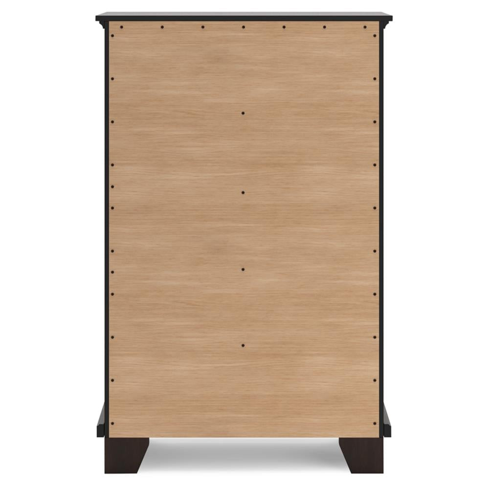 Signature Design by Ashley Covetown B441B13 6 pc Full Panel Bedroom Set - American Furniture of Slidell