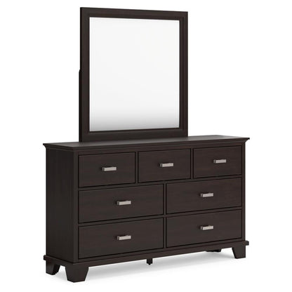 Signature Design by Ashley Covetown B441B13 6 pc Full Panel Bedroom Set - American Furniture of Slidell
