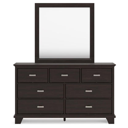 Signature Design by Ashley Covetown B441B13 6 pc Full Panel Bedroom Set - American Furniture of Slidell