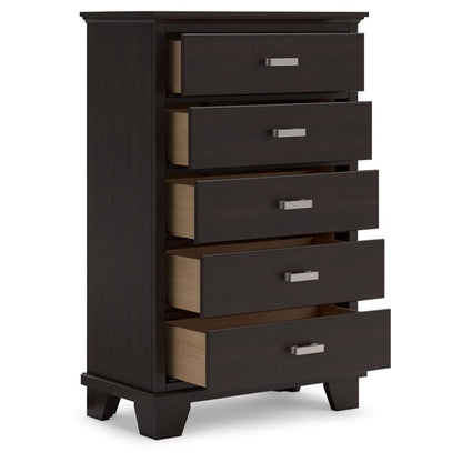 Signature Design by Ashley Covetown B441B13 6 pc Full Panel Bedroom Set - American Furniture of Slidell