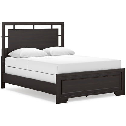 Signature Design by Ashley Covetown B441B14 7 pc Queen Panel Bedroom Set - American Furniture of Slidell