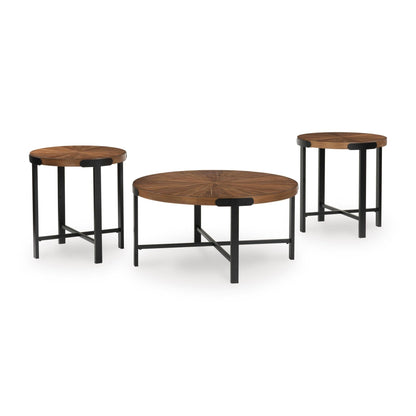 Signature Design by Ashley Crosstrail T483 - 13 Occasional Table Set - American Furniture of Slidell