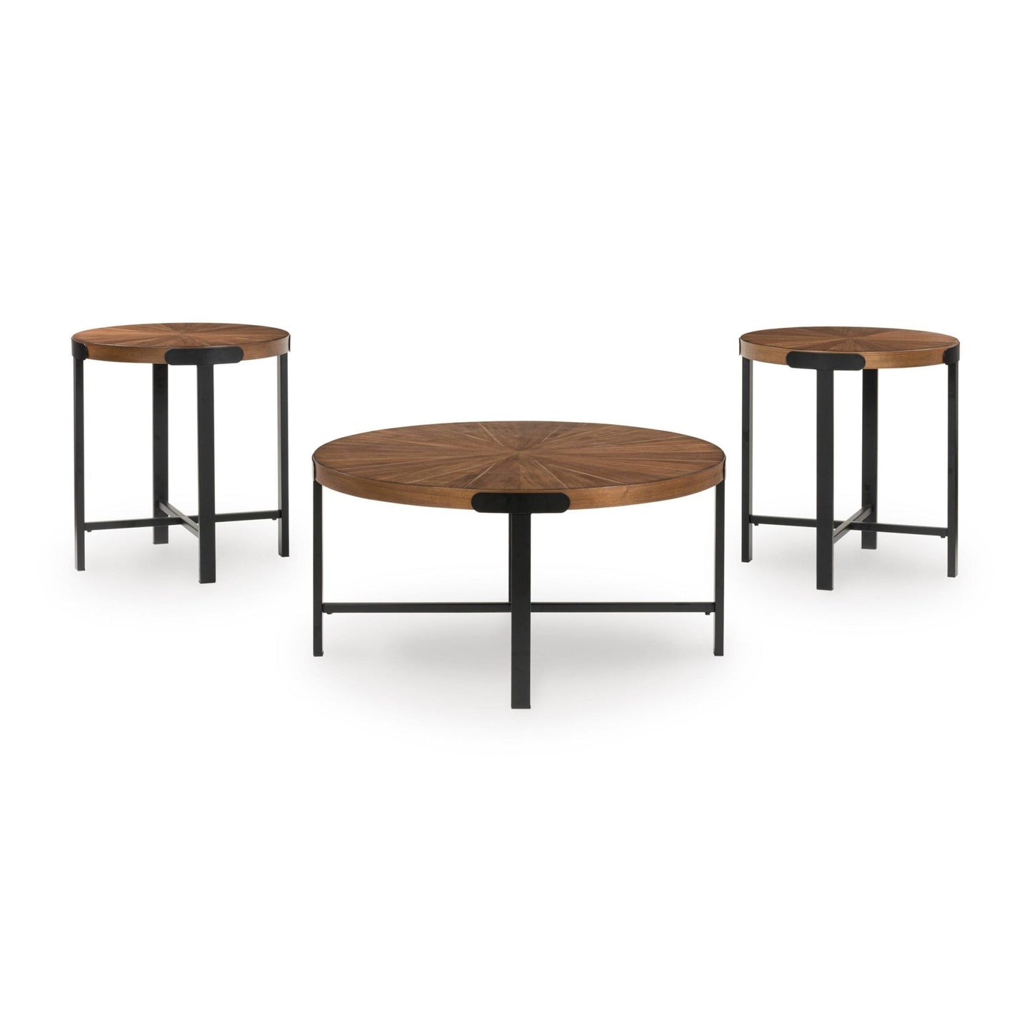 Signature Design by Ashley Crosstrail T483 - 13 Occasional Table Set - American Furniture of Slidell
