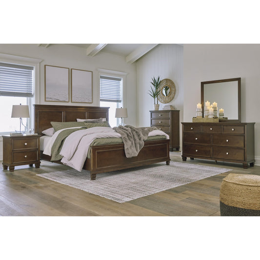 Signature Design by Ashley Danabrin B685B15 6 pc Queen Panel Bedroom Set - American Furniture of Slidell