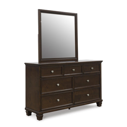 Signature Design by Ashley Danabrin B685B15 6 pc Queen Panel Bedroom Set - American Furniture of Slidell