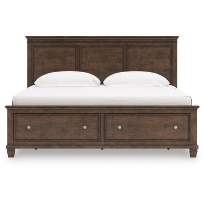 Signature Design by Ashley Danabrin B685B19 California King Panel Storage Bed - American Furniture of Slidell