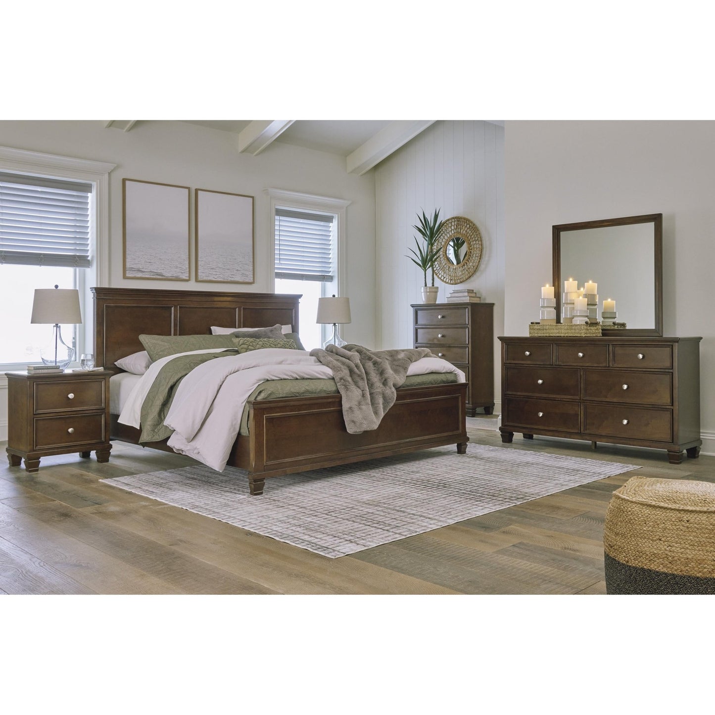 Signature Design by Ashley Danabrin B685B2 Queen Panel Bed - American Furniture of Slidell