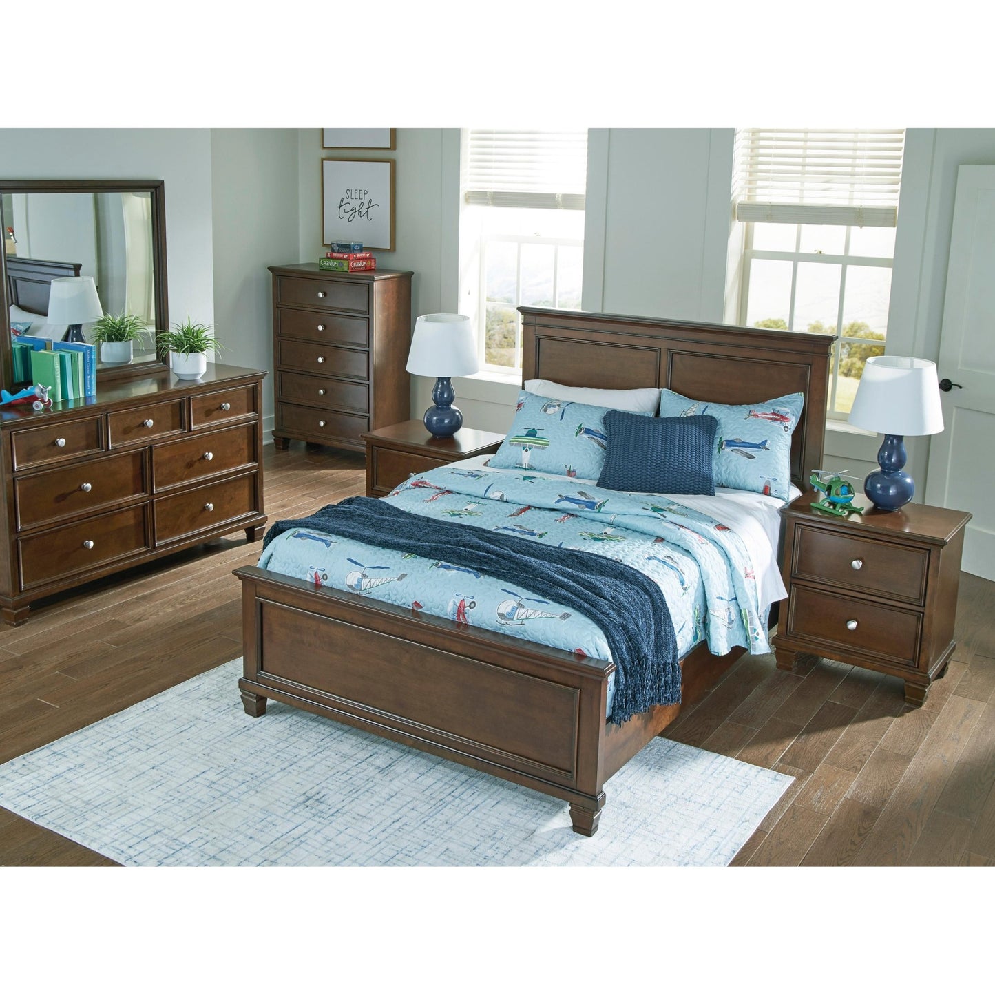 Signature Design by Ashley Danabrin B685B8 Full Panel Bed - American Furniture of Slidell