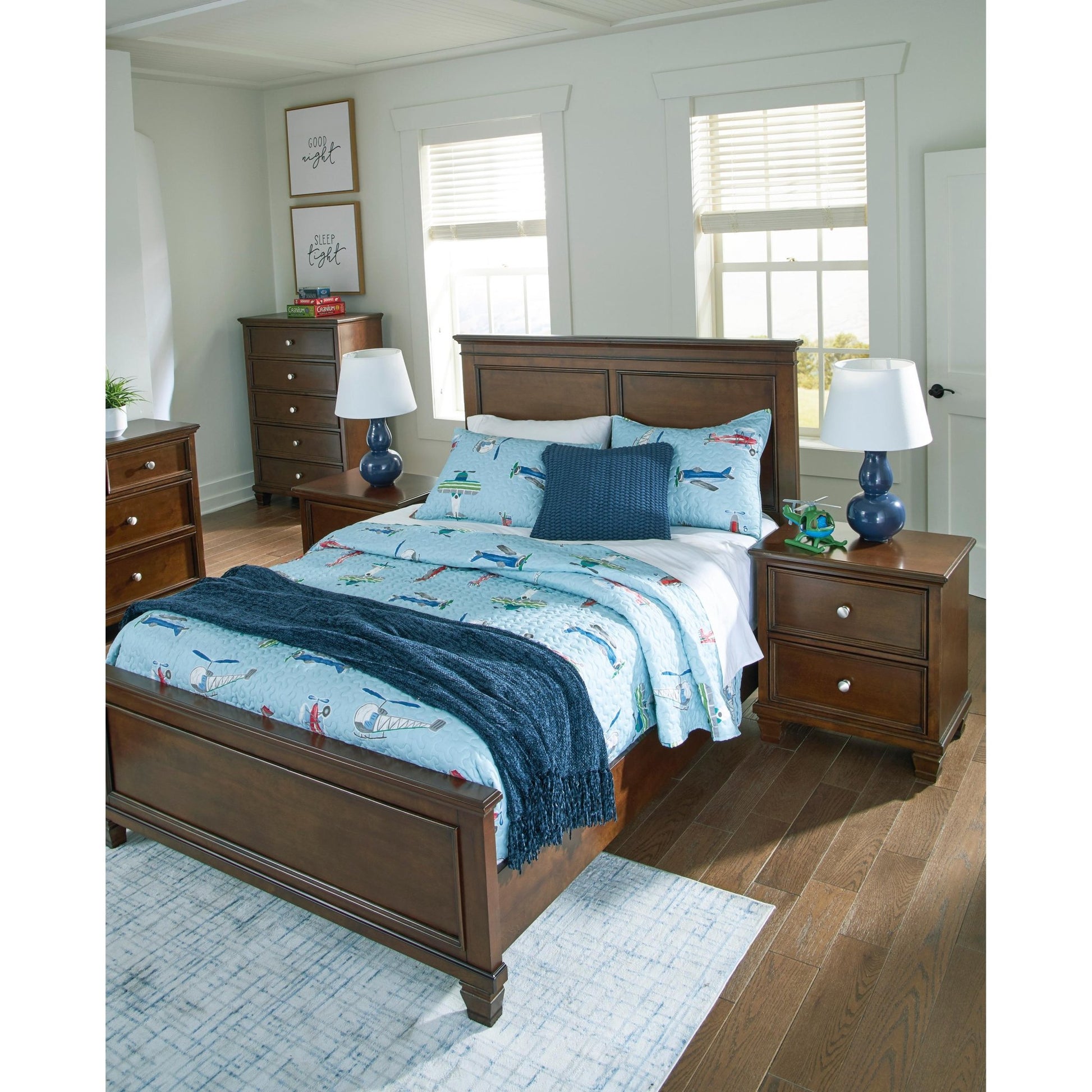 Signature Design by Ashley Danabrin B685B8 Full Panel Bed - American Furniture of Slidell