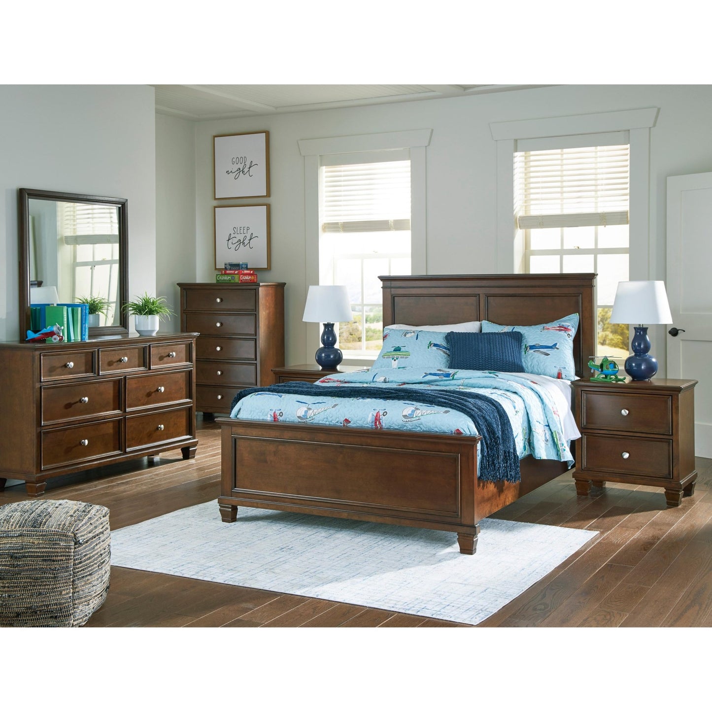 Signature Design by Ashley Danabrin B685B8 Full Panel Bed - American Furniture of Slidell