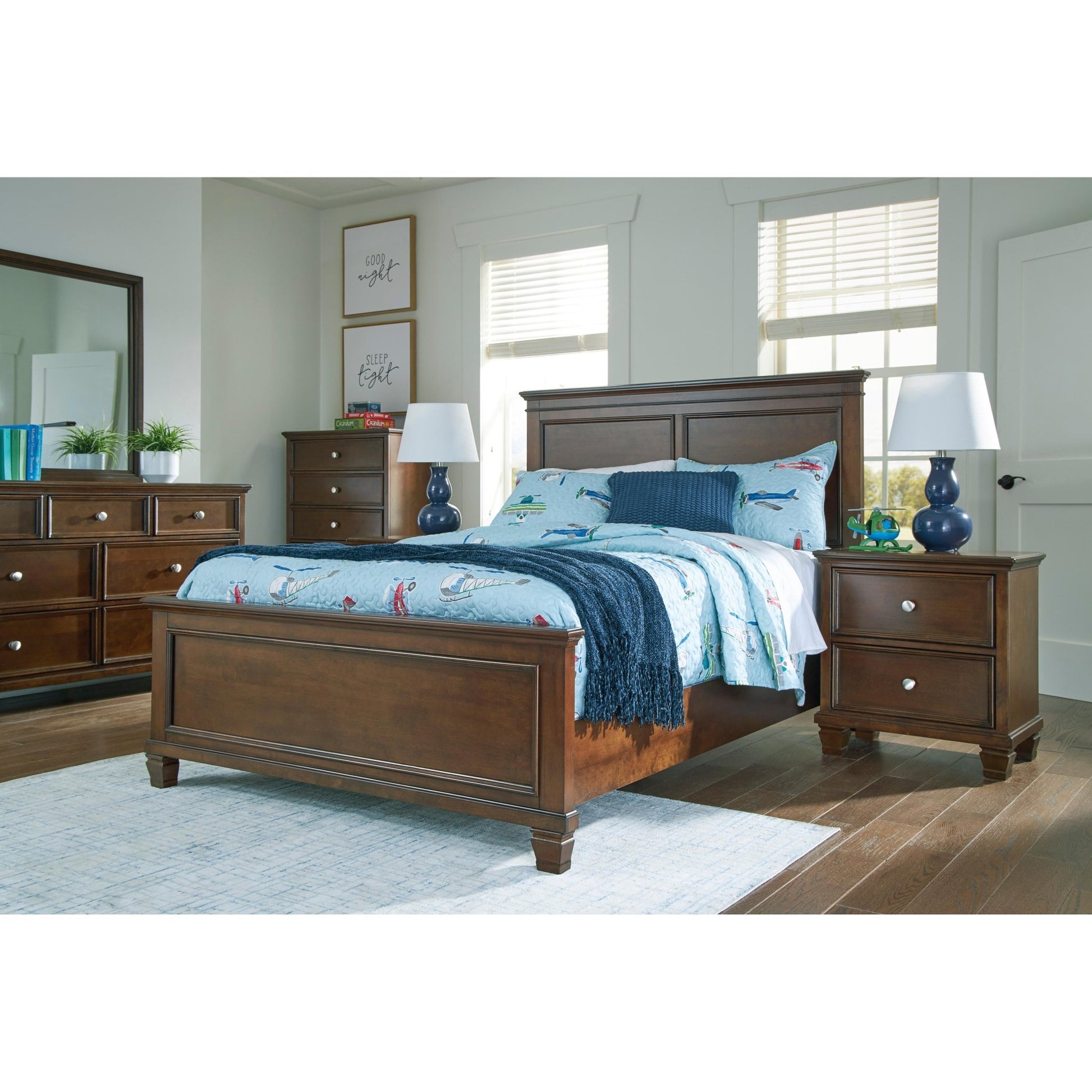 Signature Design by Ashley Danabrin B685B8 Full Panel Bed - American Furniture of Slidell