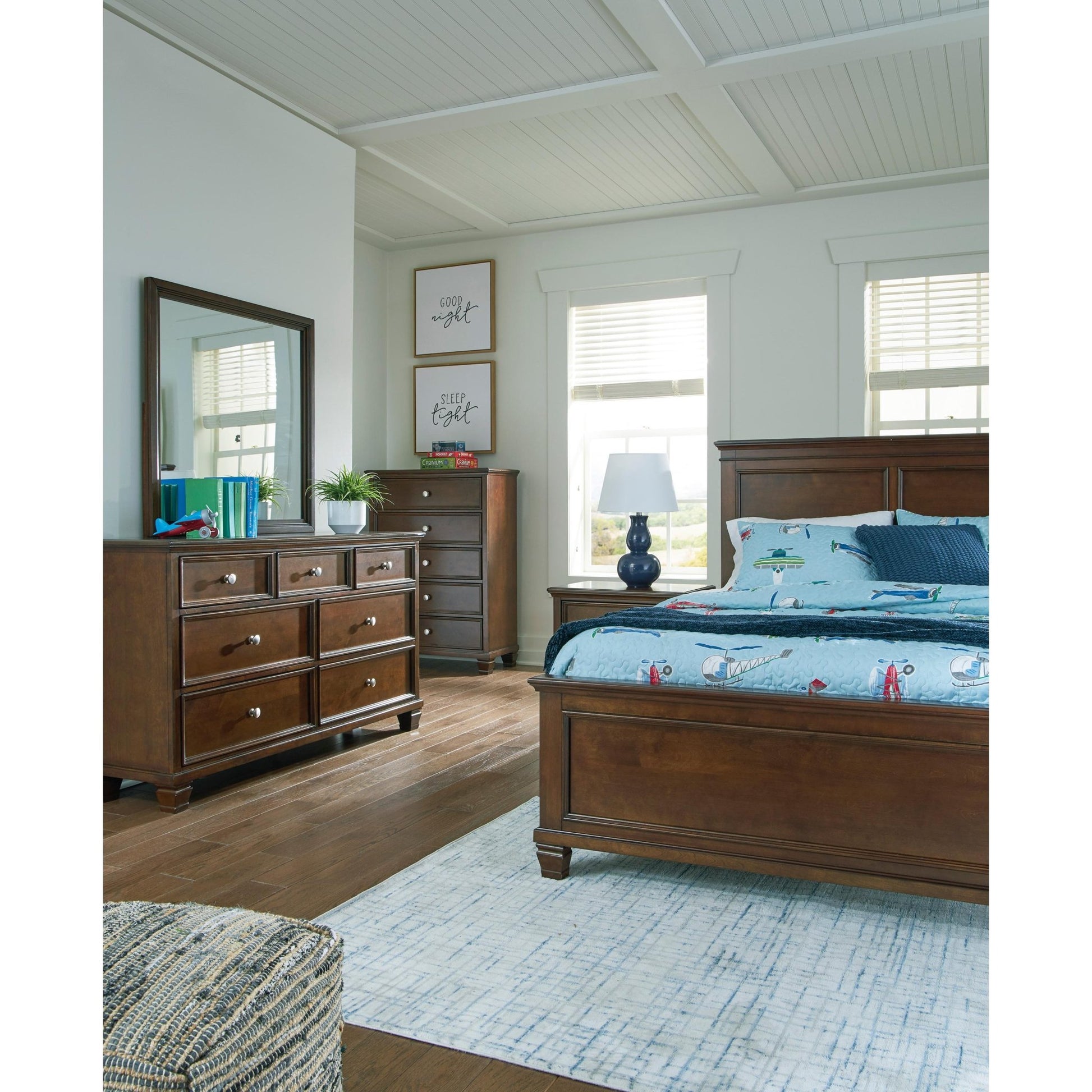 Signature Design by Ashley Danabrin B685B8 Full Panel Bed - American Furniture of Slidell