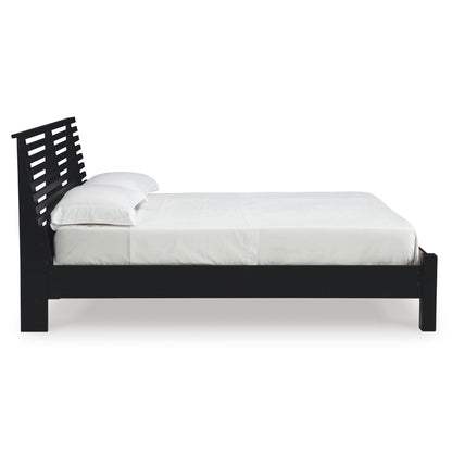 Signature Design by Ashley Danziar B1013B1 Queen Slat Panel Bed - American Furniture of Slidell