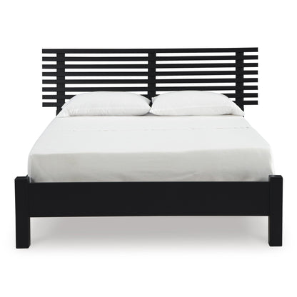 Signature Design by Ashley Danziar B1013B1 Queen Slat Panel Bed - American Furniture of Slidell