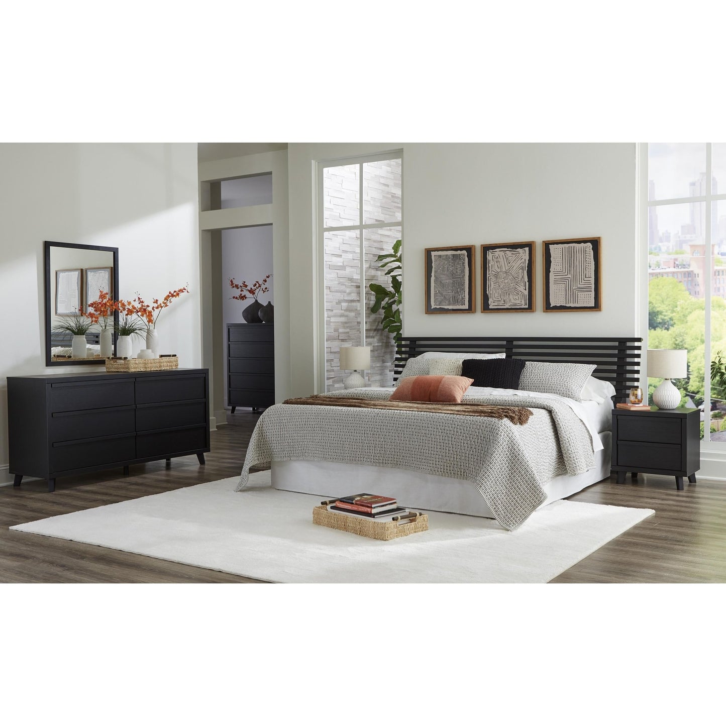 Signature Design by Ashley Danziar B1013B11 Dresser and Mirror - American Furniture of Slidell