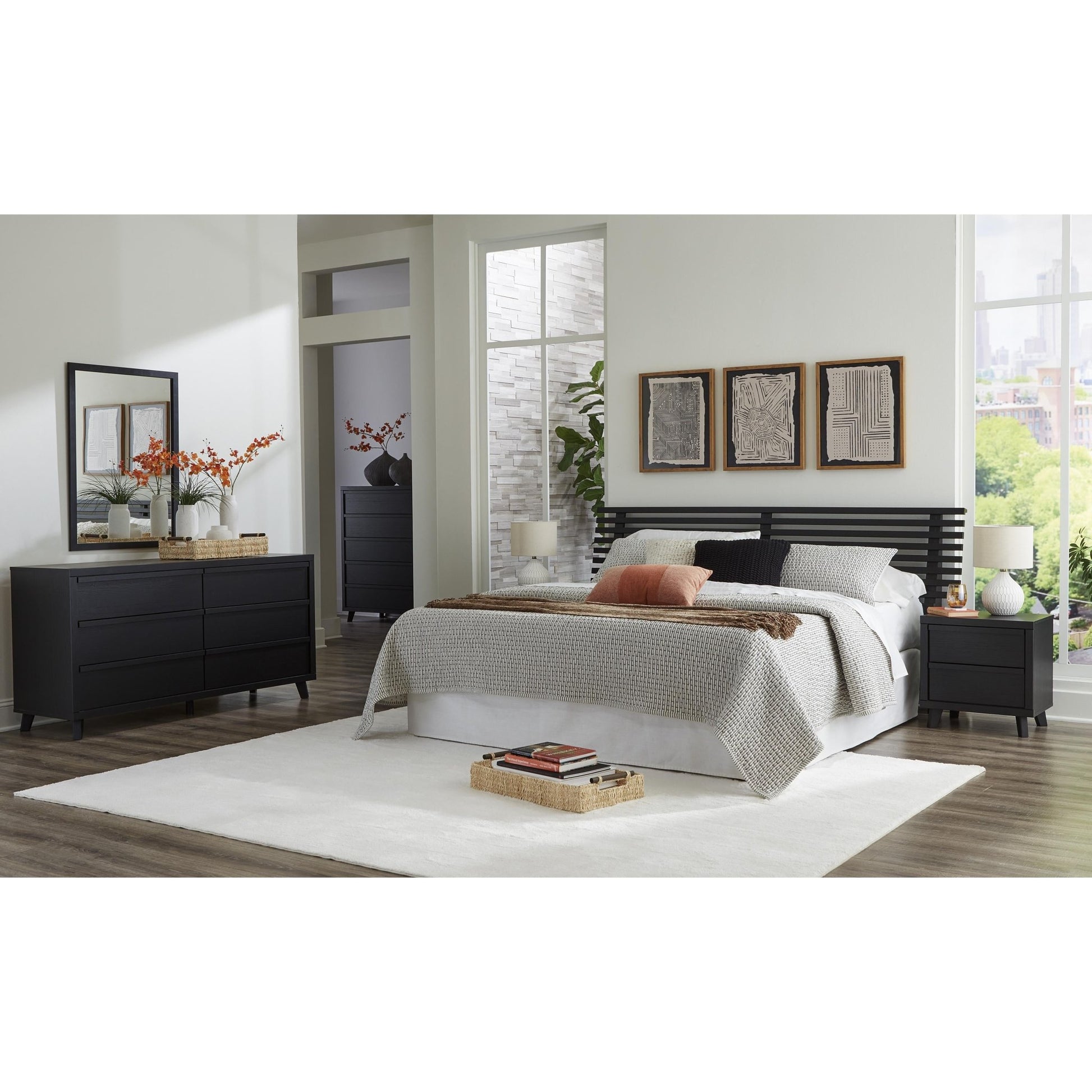 Signature Design by Ashley Danziar B1013B11 Dresser and Mirror - American Furniture of Slidell