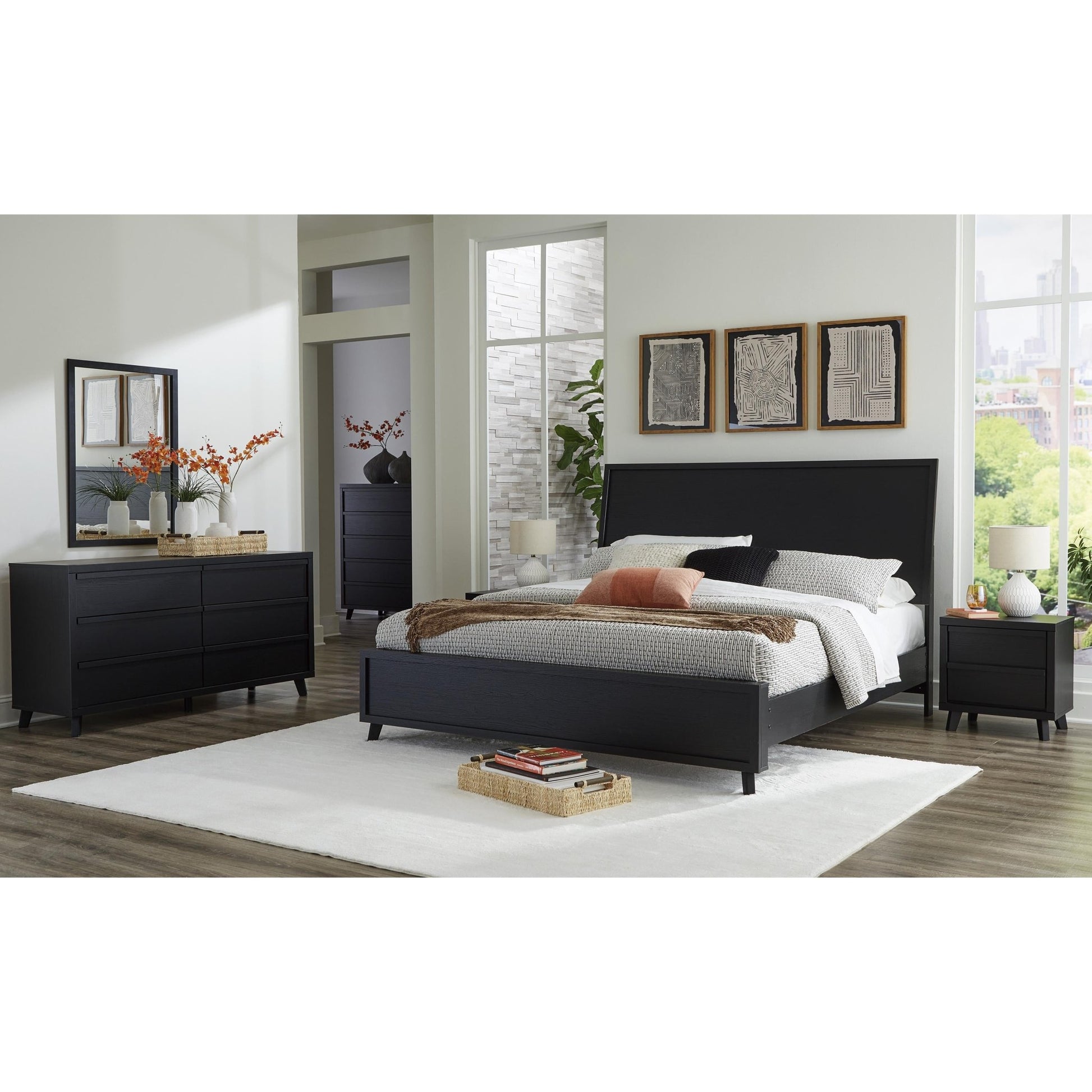Signature Design by Ashley Danziar B1013B11 Dresser and Mirror - American Furniture of Slidell