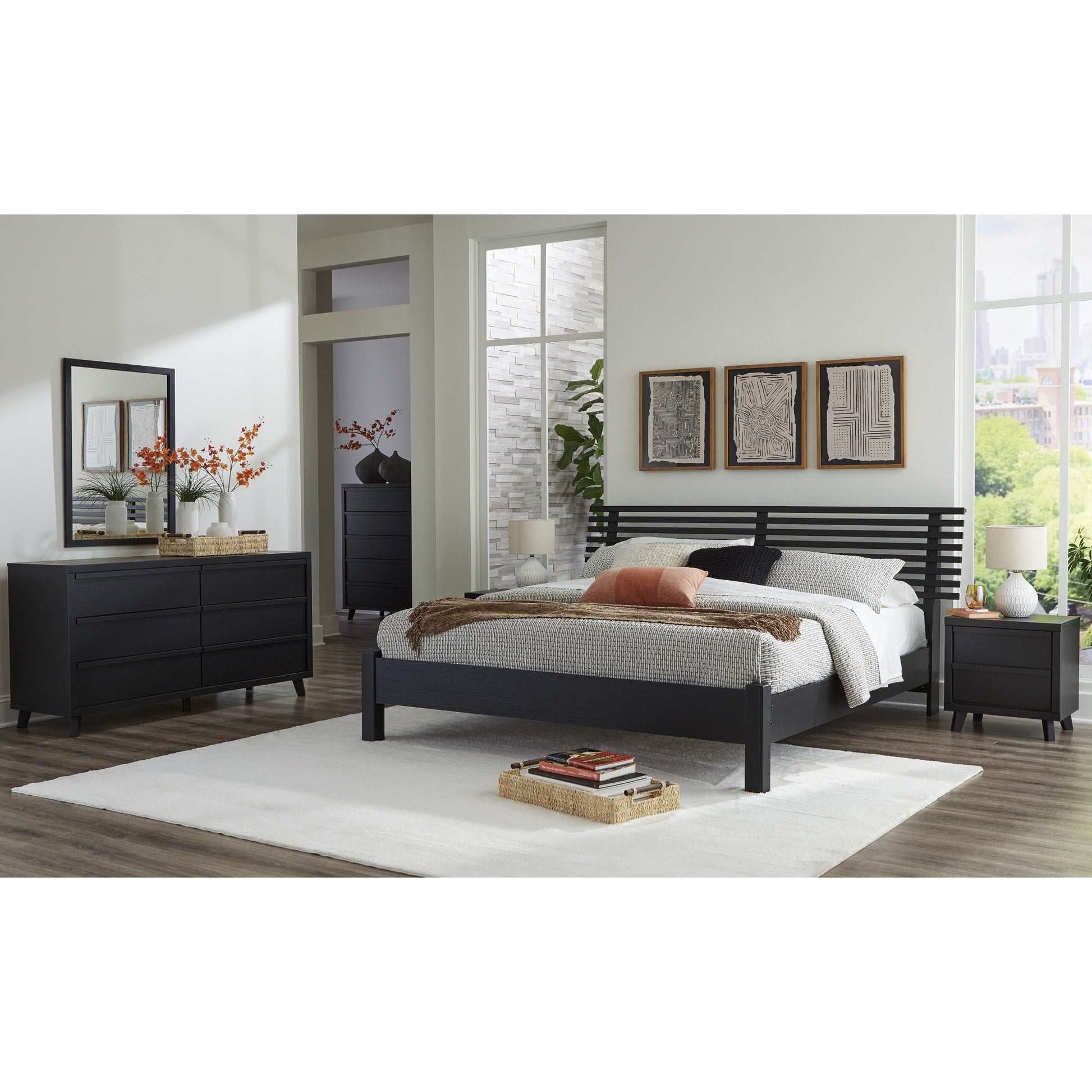 Signature Design by Ashley Danziar B1013B11 Dresser and Mirror - American Furniture of Slidell