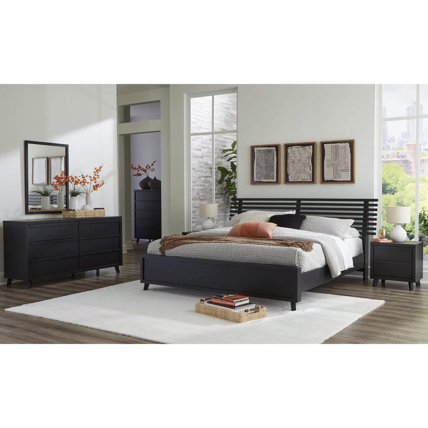 Signature Design by Ashley Danziar B1013B11 Dresser and Mirror - American Furniture of Slidell