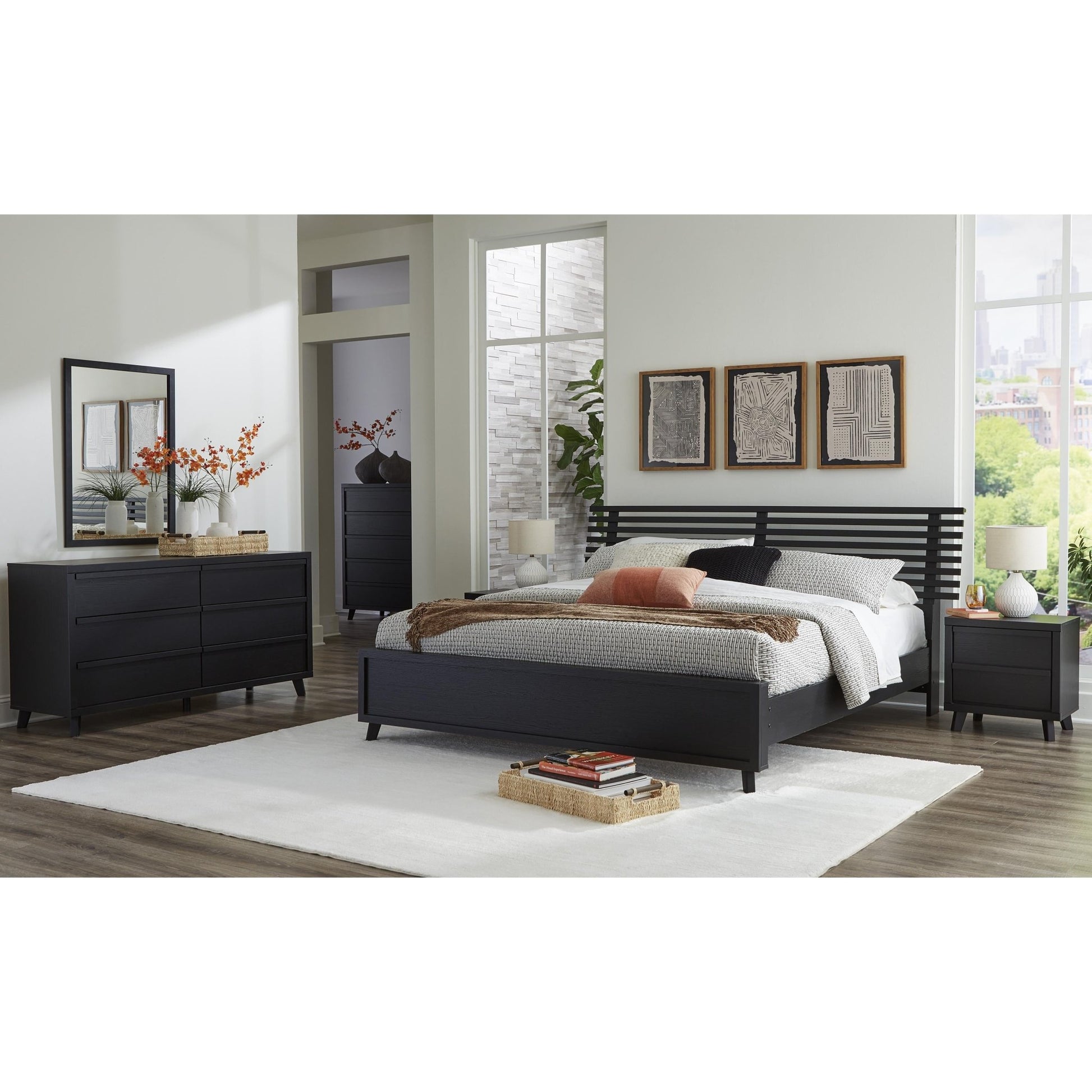 Signature Design by Ashley Danziar B1013B11 Dresser and Mirror - American Furniture of Slidell