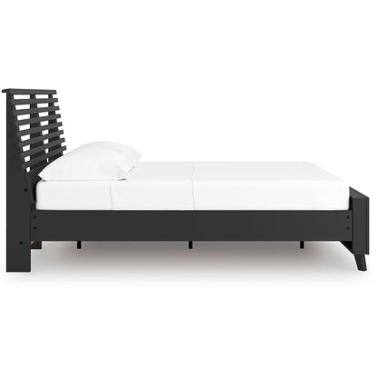 Signature Design by Ashley Danziar B1013B23 Full Slat Panel Bed - American Furniture of Slidell