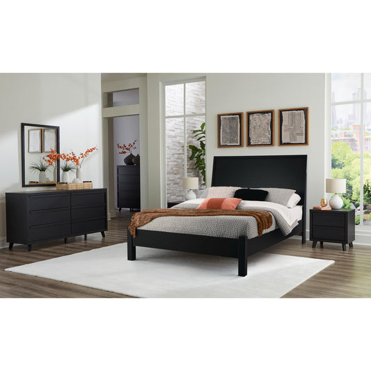 Signature Design by Ashley Danziar B1013B27 6 pc Queen Panel Bedroom Set - American Furniture of Slidell
