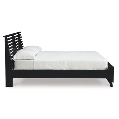 Signature Design by Ashley Danziar B1013B4 Queen Slat Panel Bed - American Furniture of Slidell