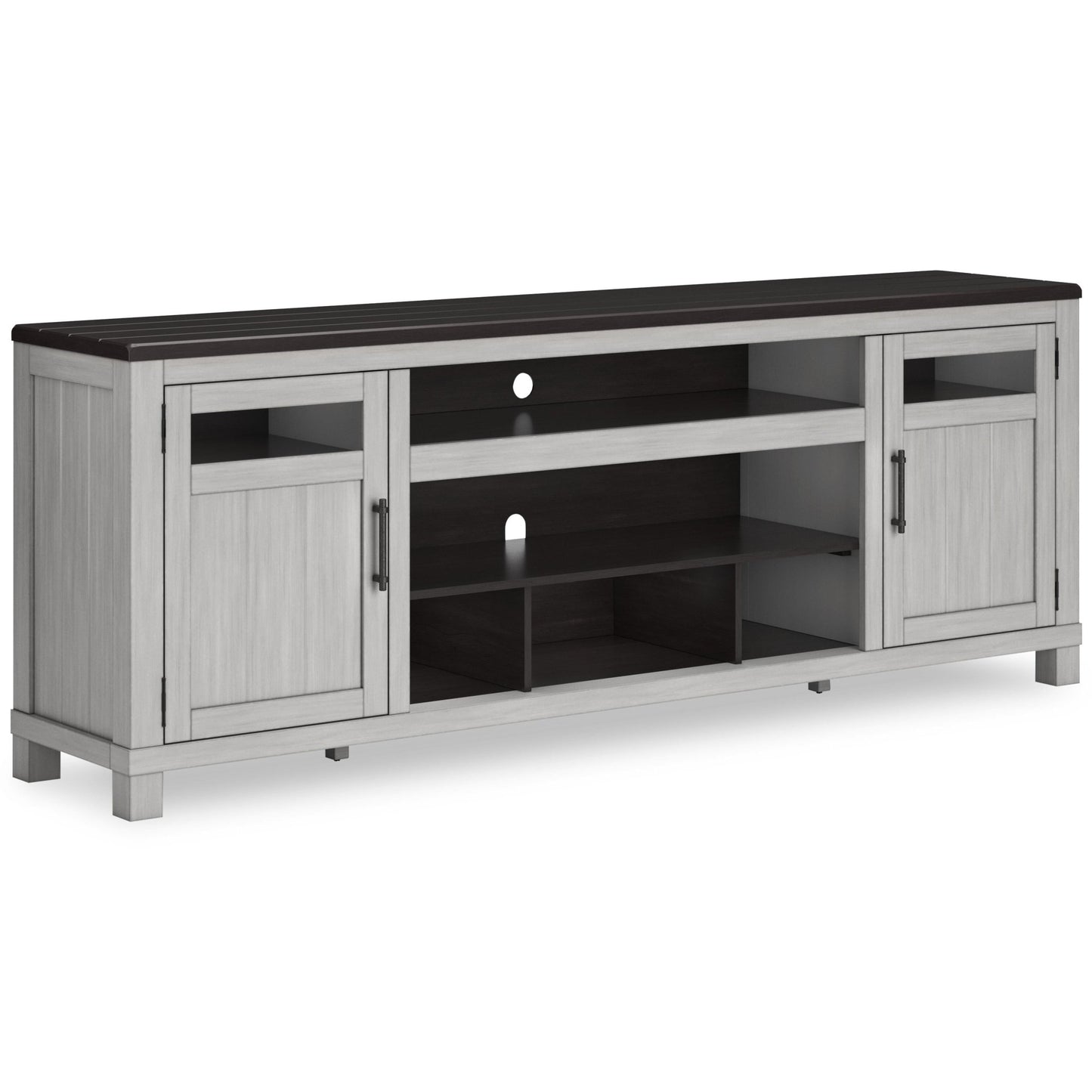 Signature Design by Ashley Darborn W796 - 68 XL TV Stand with Fireplace Option - American Furniture of Slidell