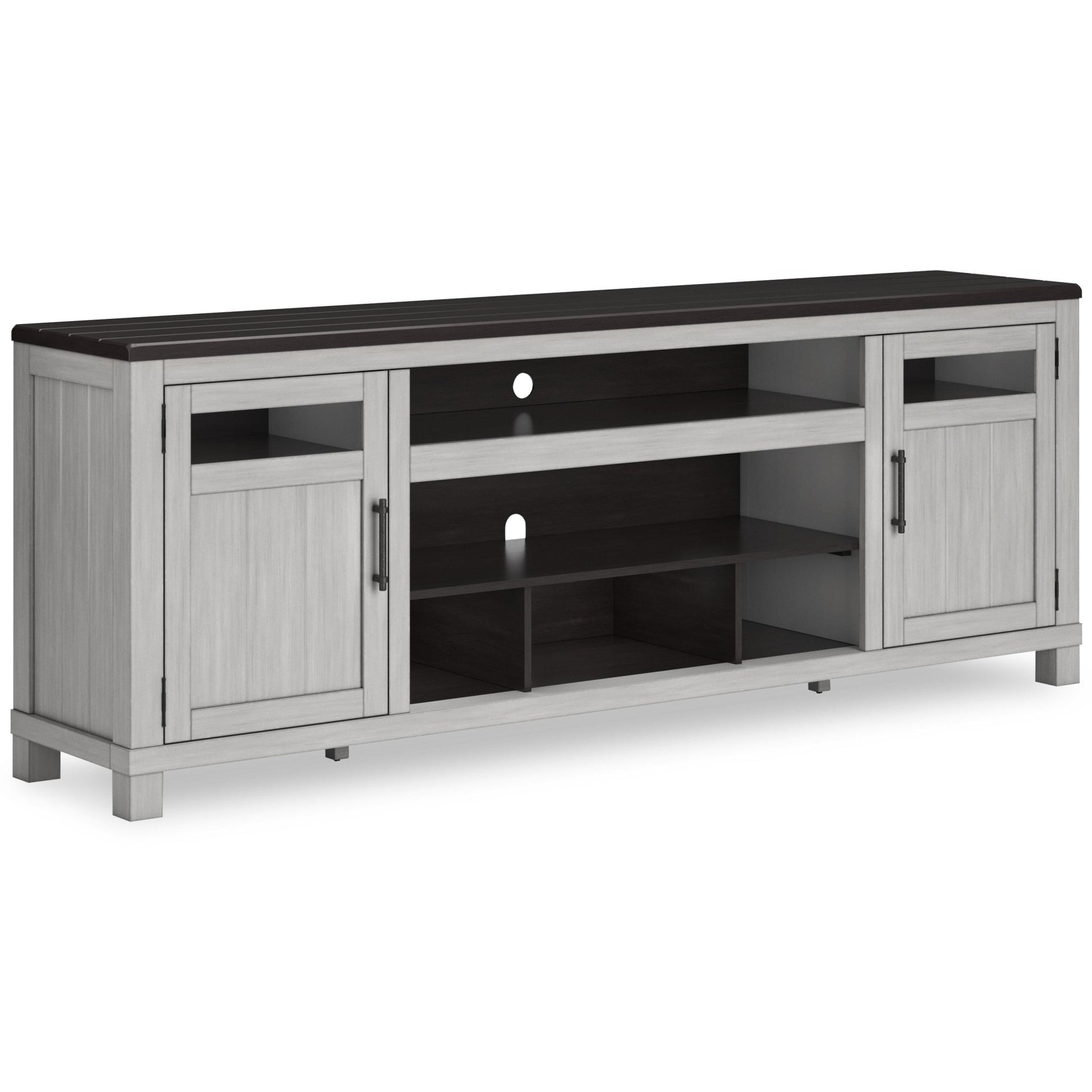 Signature Design by Ashley Darborn W796 - 68 XL TV Stand with Fireplace Option - American Furniture of Slidell