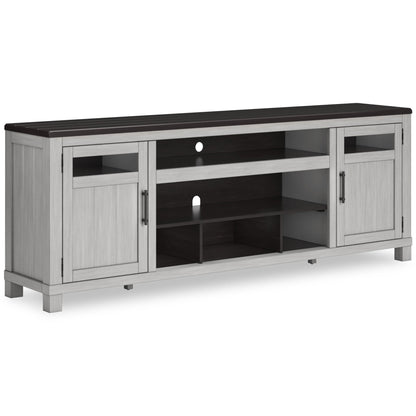 Signature Design by Ashley Darborn W796 - 68 XL TV Stand with Fireplace Option - American Furniture of Slidell