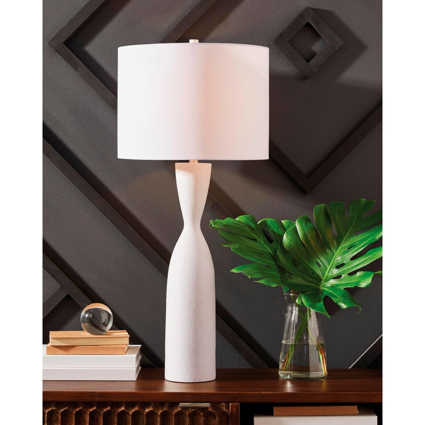 Signature Design by Ashley Davinford L236004 Poly Table Lamp - American Furniture of Slidell