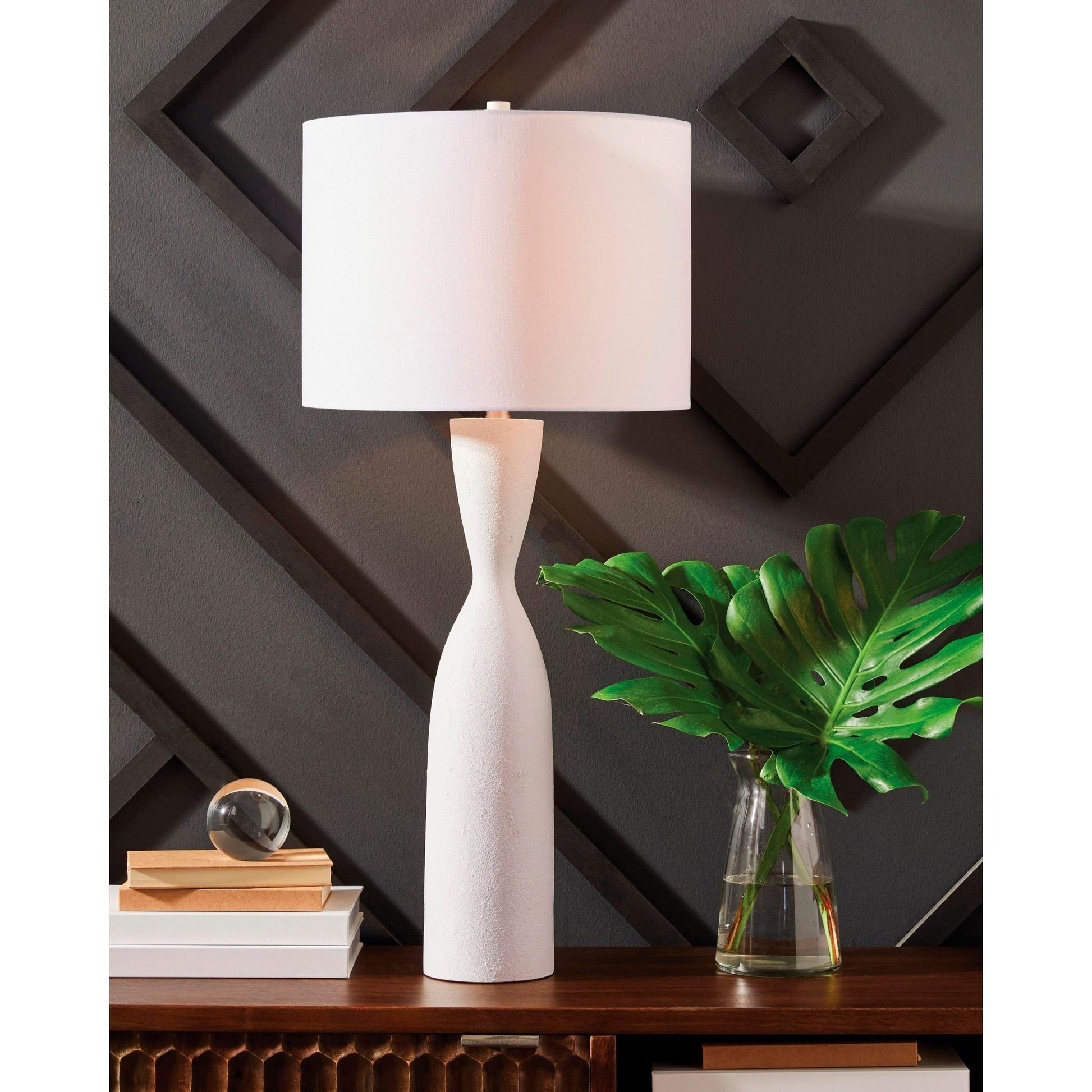 Signature Design by Ashley Davinford L236004 Poly Table Lamp - American Furniture of Slidell