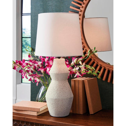Signature Design by Ashley Dawthorne L236034 Paper Table Lamp - American Furniture of Slidell