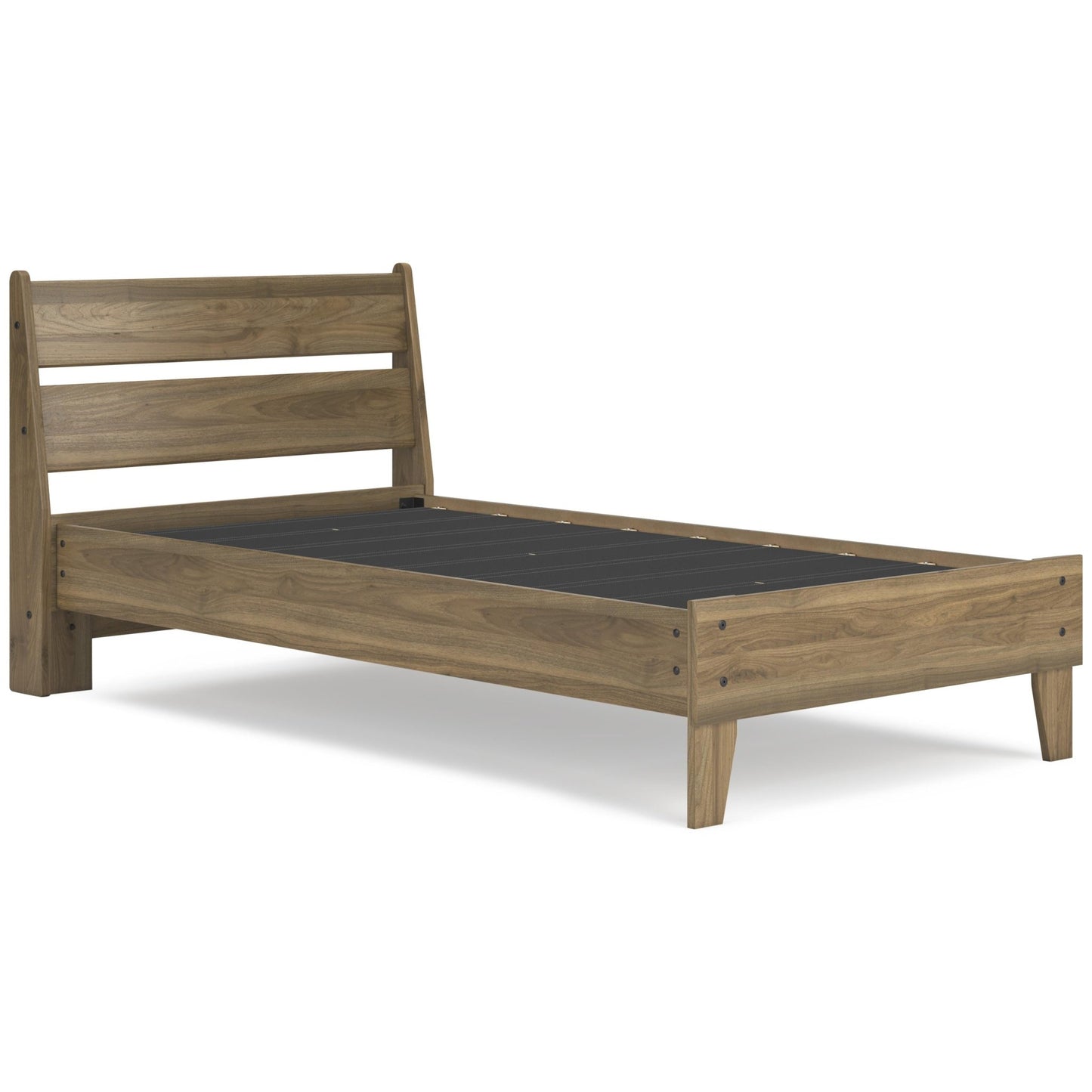 Signature Design by Ashley Deanlow EB1866B1 Twin Platform Panel Bed - American Furniture of Slidell