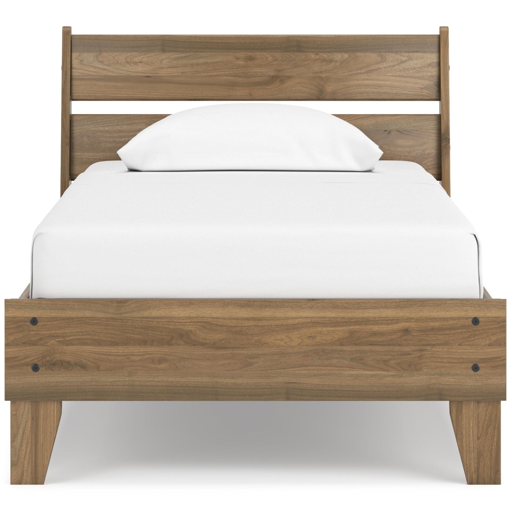 Signature Design by Ashley Deanlow EB1866B1 Twin Platform Panel Bed - American Furniture of Slidell