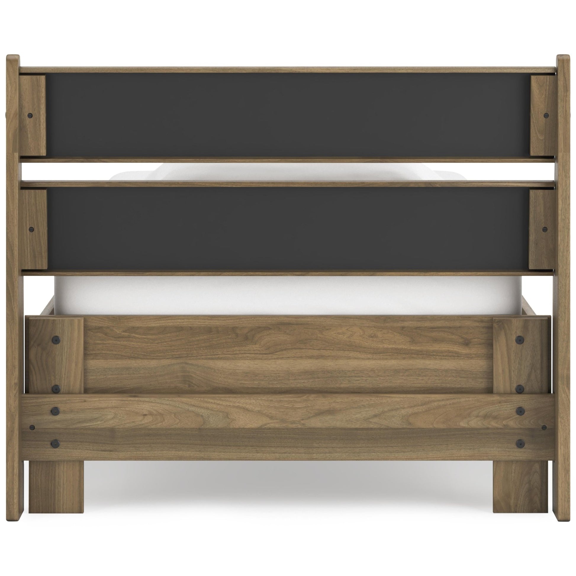 Signature Design by Ashley Deanlow EB1866B1 Twin Platform Panel Bed - American Furniture of Slidell