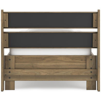 Signature Design by Ashley Deanlow EB1866B1 Twin Platform Panel Bed - American Furniture of Slidell