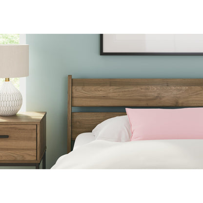 Signature Design by Ashley Deanlow EB1866B1 Twin Platform Panel Bed - American Furniture of Slidell