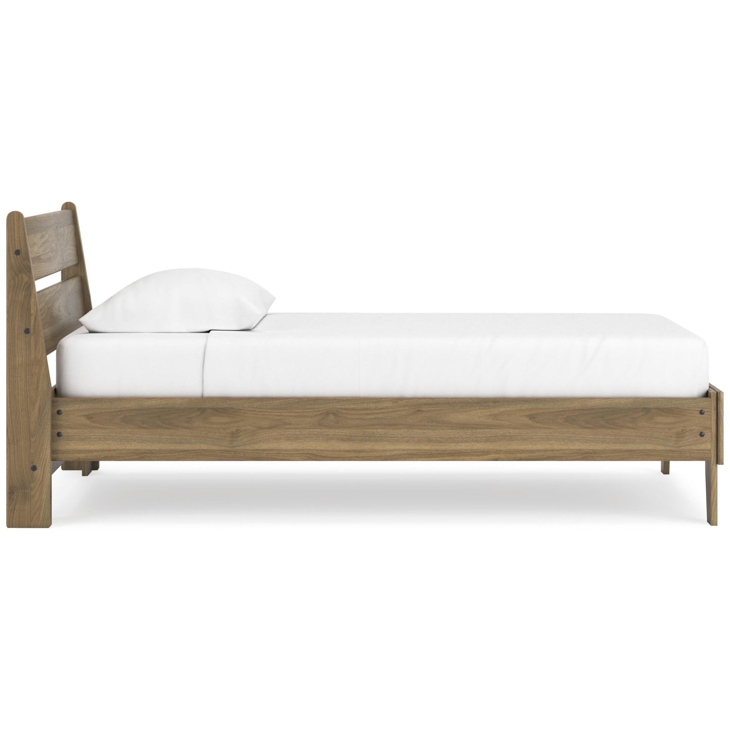 Signature Design by Ashley Deanlow EB1866B1 Twin Platform Panel Bed - American Furniture of Slidell