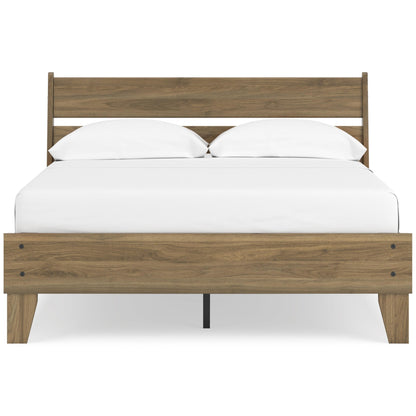 Signature Design by Ashley Deanlow EB1866B2 Full Platform Panel Bed - American Furniture of Slidell